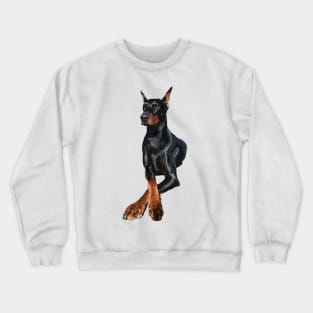 Doberman Dog Dobermann Pinscher Crewneck Sweatshirt